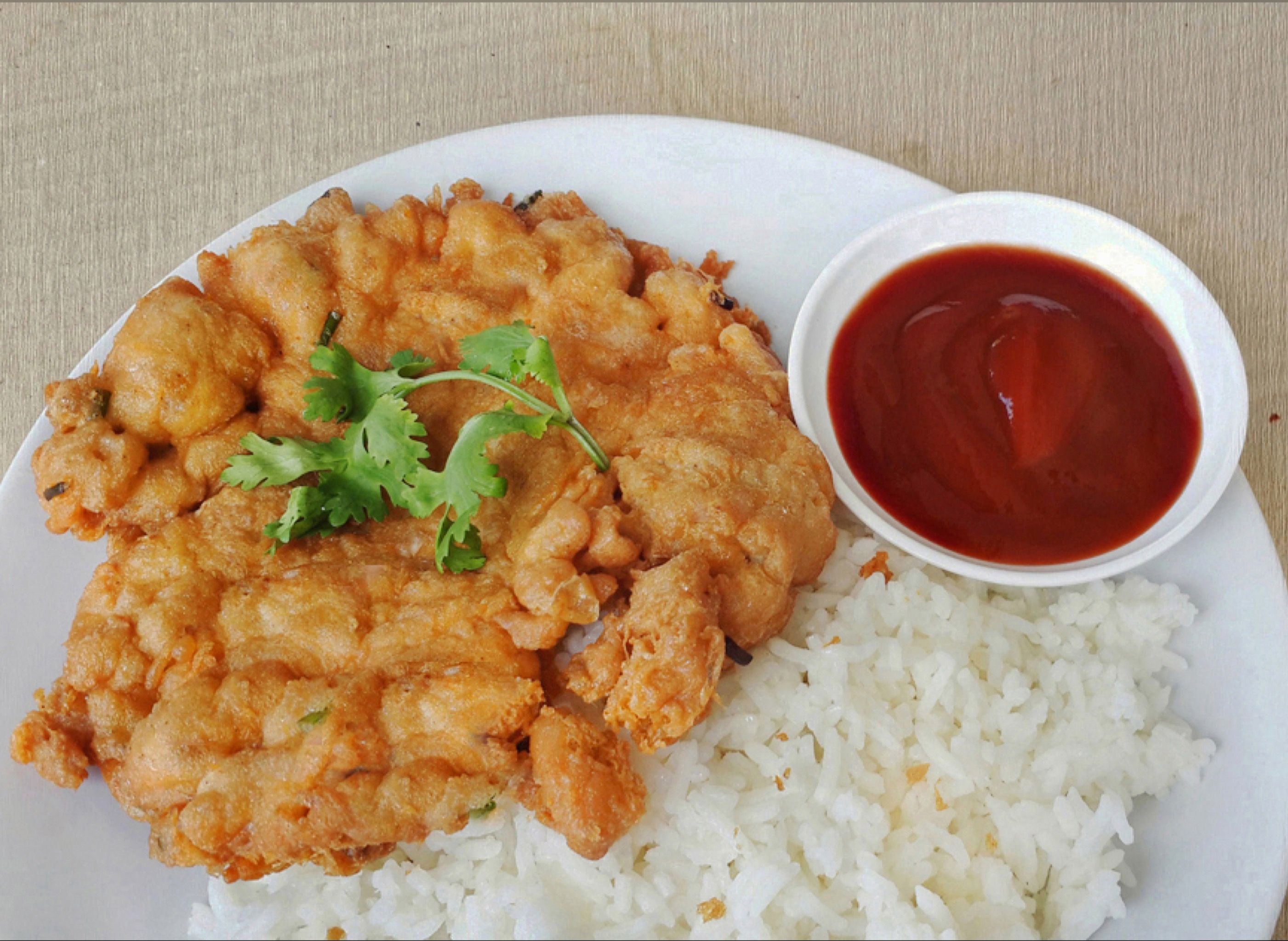 ข้าวไข่เจียวหมูสับ
